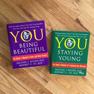 "You Being Beautiful" And "You Being Young" Hardcover Book Bundle